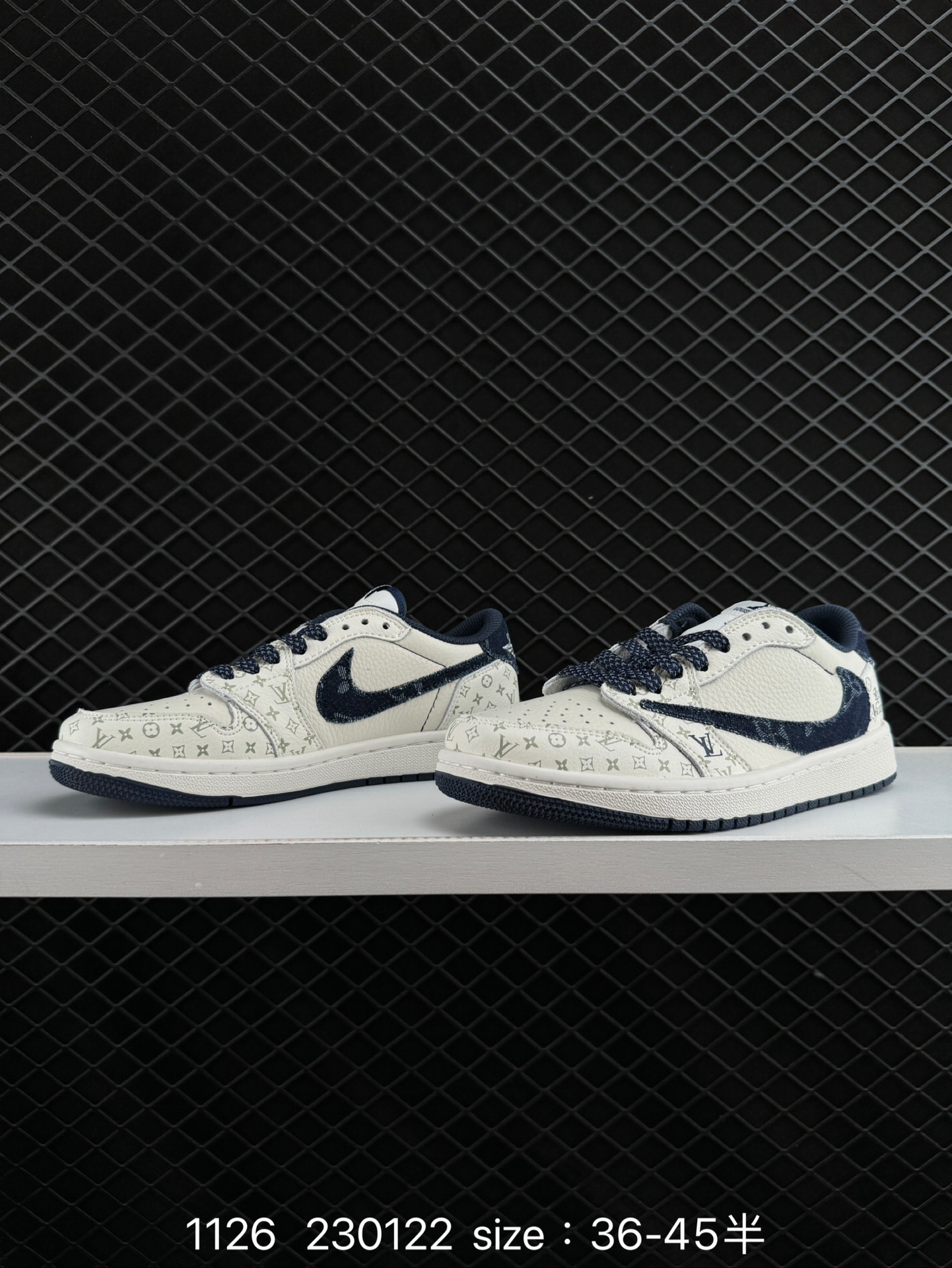 Louis Vuitton x Travis Scott x Nike Air Jordan 1 Low OG SP